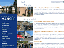 Tablet Screenshot of mansle.fr